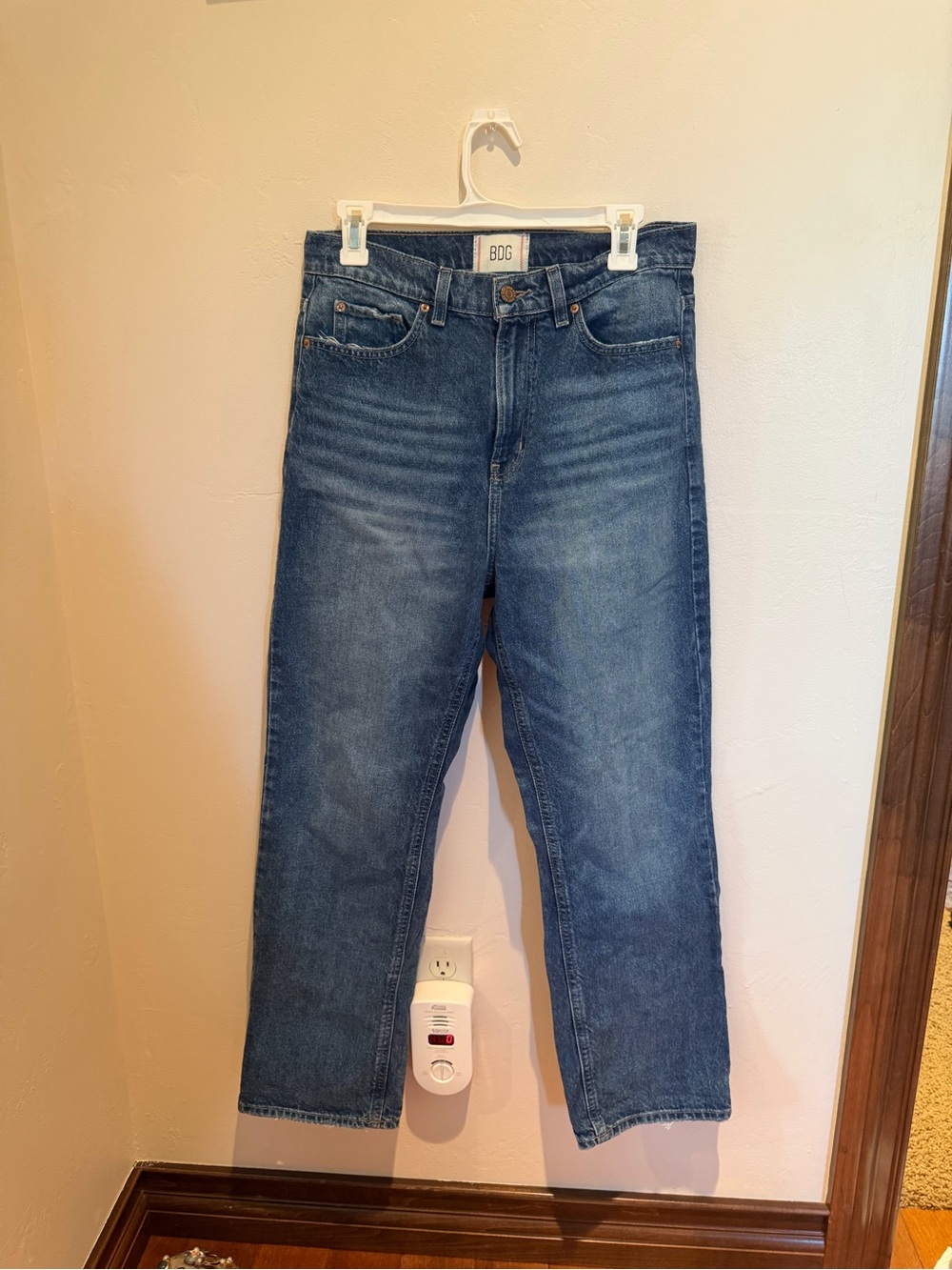 BDG Denim Straight-Leg Jeans in Blue